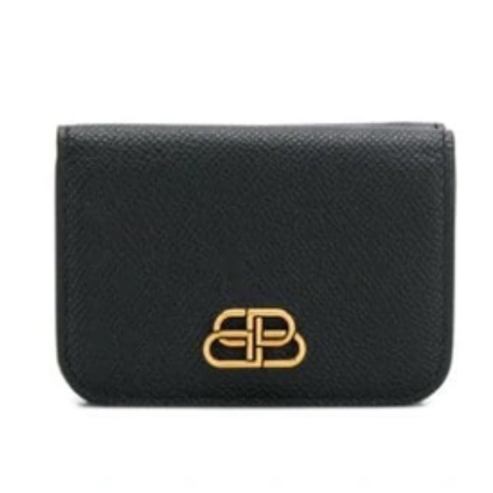 BALENCIAGA BB Logo Mini Wallet